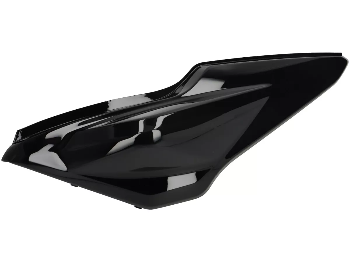 Set di parti della carenatura -DMP- 7 pezzi - Yamaha Aerox 2013 (YQ50/L, 2 tempi), MBK Nitro 2013 (YQ50/L, 2 tempi) - nero