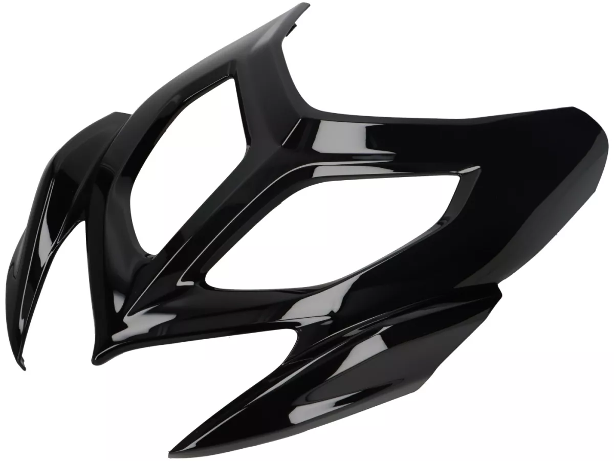 Set di parti della carenatura -DMP- 7 pezzi - Yamaha Aerox 2013 (YQ50/L, 2 tempi), MBK Nitro 2013 (YQ50/L, 2 tempi) - nero