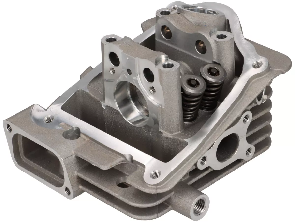 Testa cilindro -DMP- 50cc IGET E5 - Vespa Primavera 50, Sprint 50, Piaggio Liberty 50, Zip II 50