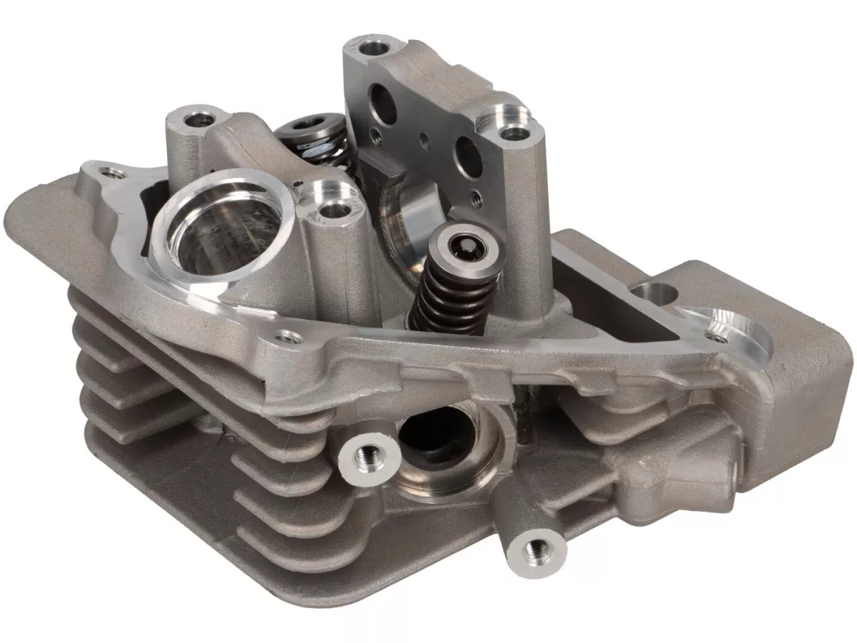 Testa cilindro -DMP- 50cc IGET E5 - Vespa Primavera 50, Sprint 50, Piaggio Liberty 50, Zip II 50
