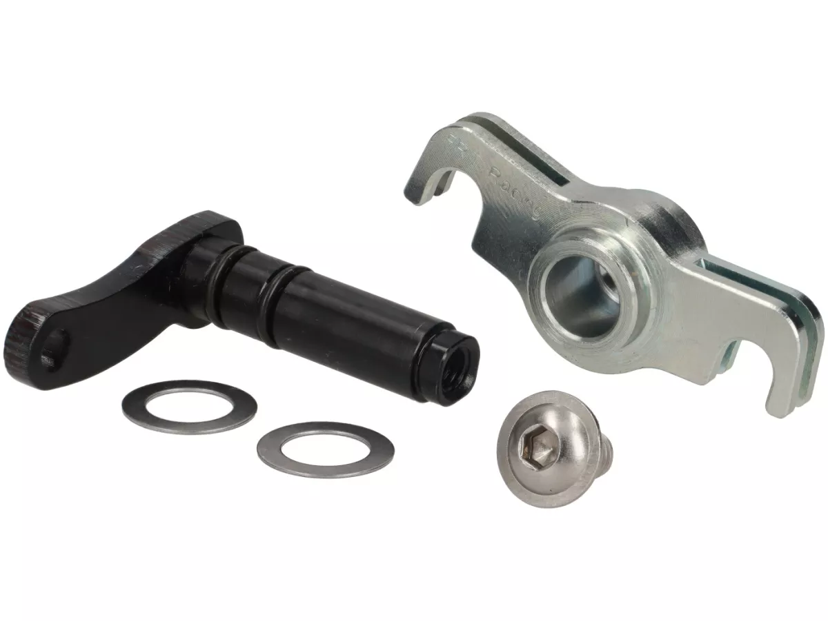 Brazo de cambio incl. soporte de cable de cambio para motor -FRT- Vespa V50, 50N Special, V90, SS50, SS90, PV125, ET3