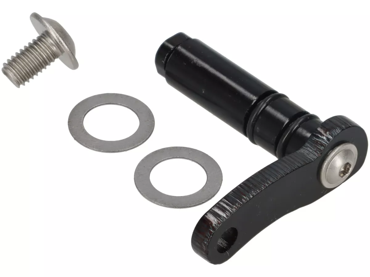 Brazo de cambio incl. soporte de cable de cambio y pieza de unión (reforzada) -FRT- Vespa V50, 50N Special, V90, SS50, SS90, PV125, ET3