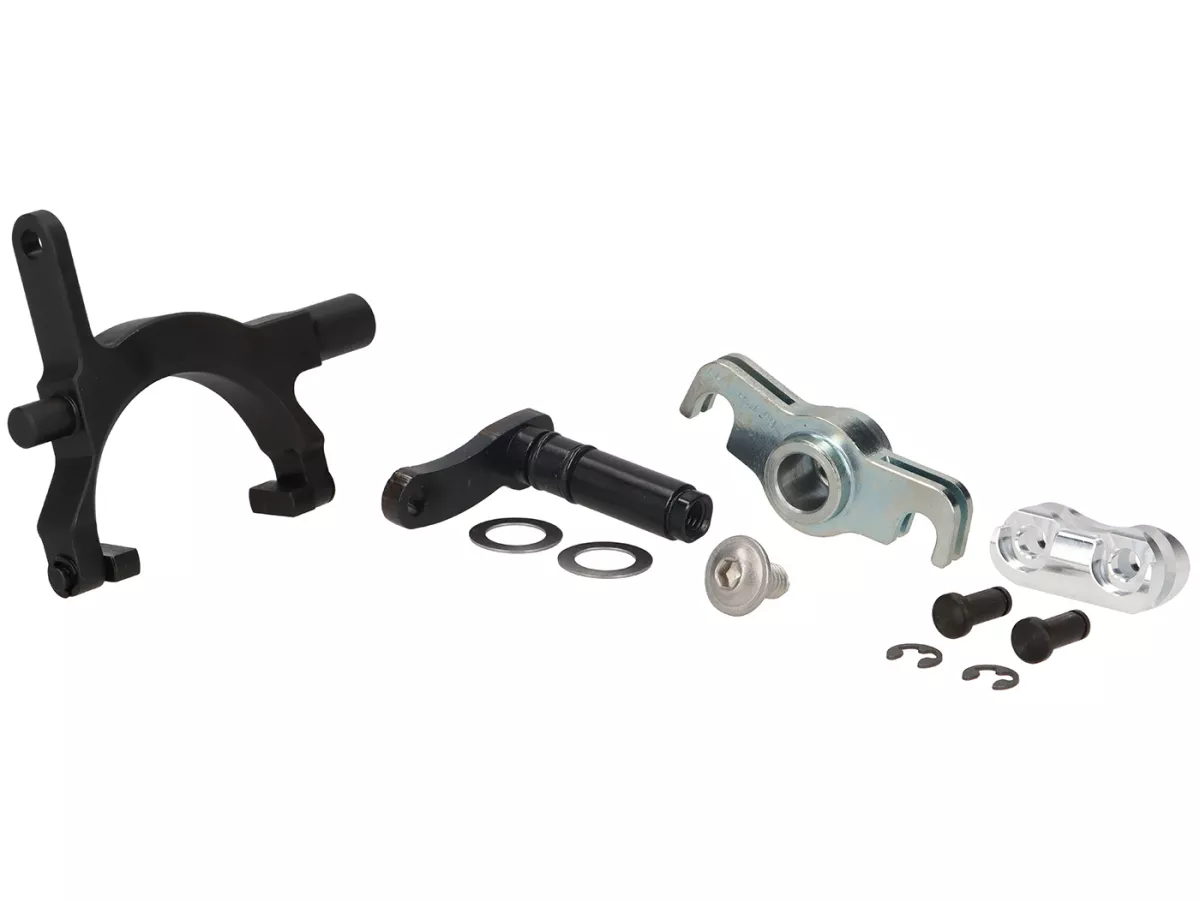 Horquilla de cambio completa (reforzada) -FRT- Vespa V50, 50N Special, V90, SS50, SS90, PV125, ET3