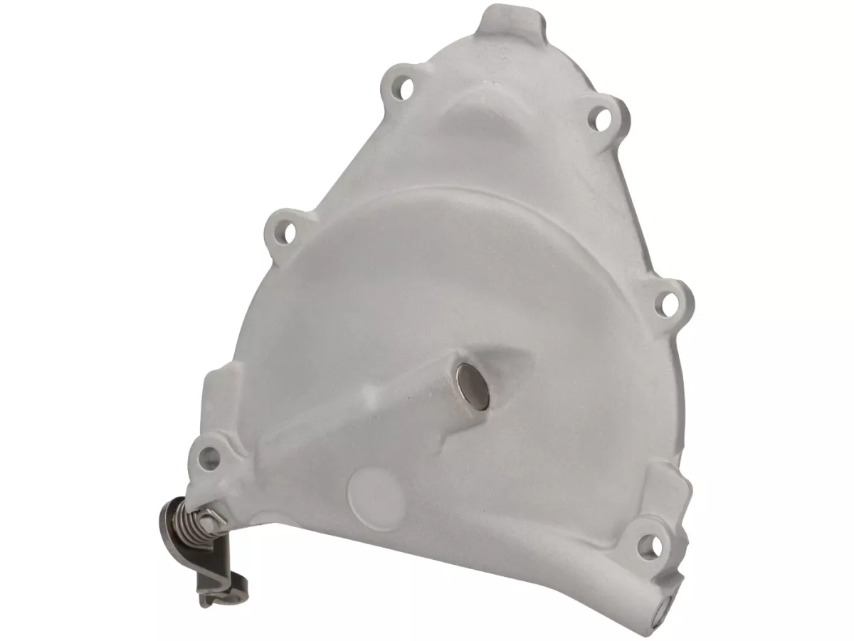 Tapa de embrague (reforzada) -FRT- Vespa PK XL2 - también adecuada para Vespa V50, PV, ET3, PK XL, ETS - plata