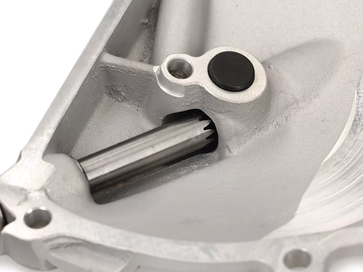 Tapa de embrague (reforzada) -FRT- Vespa PK XL2 - también adecuada para Vespa V50, PV, ET3, PK XL, ETS - plata