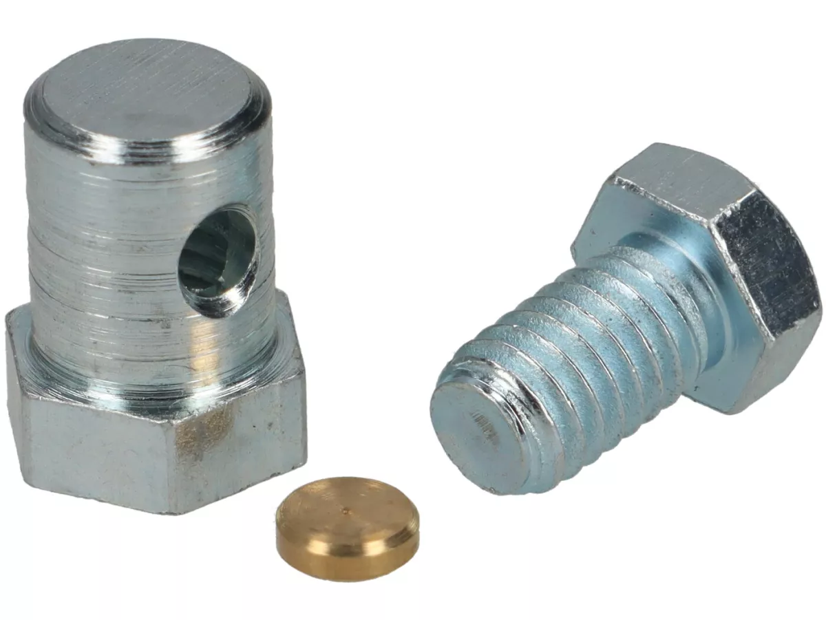 Clamping nipple / screw nipple -FRT- Ø=6.8x8mm- Vespa all models (used for clutch cable / shift cable in shift detent)