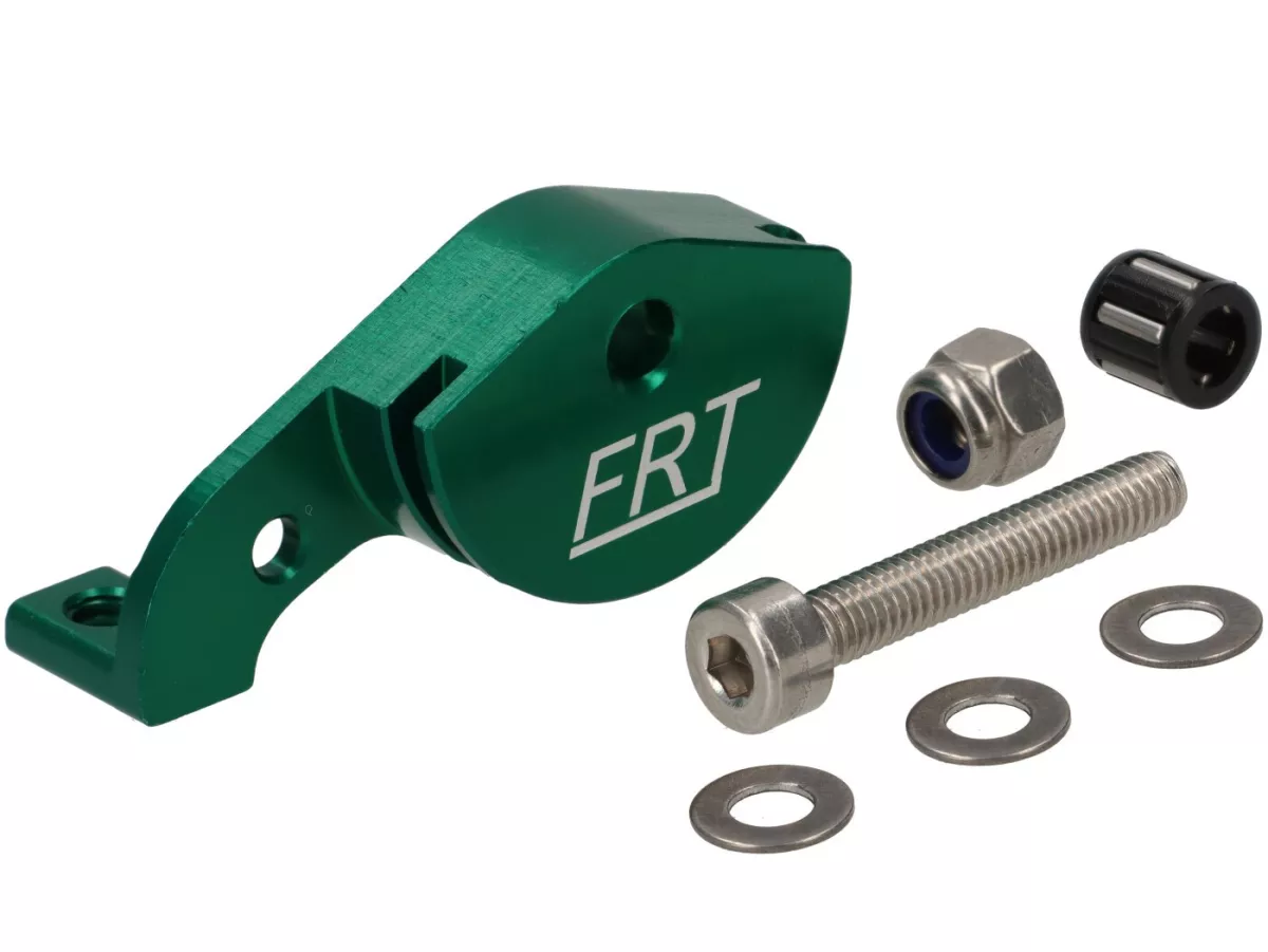Acelerador rápido -FRT para Dell'Orto SHBC19 p.ej. Vespa PV125, ET3- aluminio, anodizado - se utiliza para la tapa del carburador / varillaje del cable del acelerador