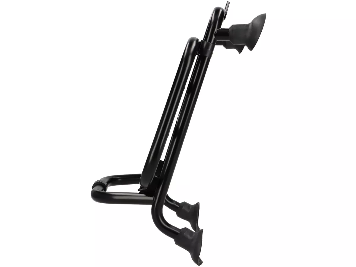 Portapacchi anteriore pieghevole -PIAGGIO- Vespa GTS/GTS Super 125/300 (2019-), GTV300 (2019-) - HPE, Supertech, Super Sport, Sei Giorni, Keyless - nero