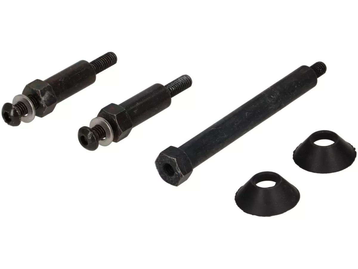 Portapacchi anteriore pieghevole -PIAGGIO- Vespa GTS/GTS Super 125/300 (2019-), GTV300 (2019-) - HPE, Supertech, Super Sport, Sei Giorni, Keyless - nero
