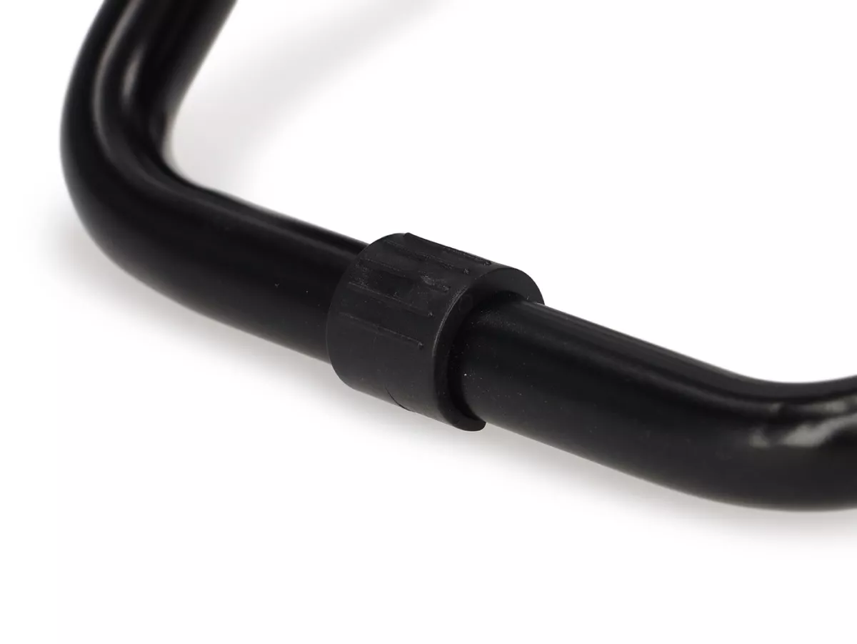 Portapacchi anteriore pieghevole -PIAGGIO- Vespa GTS/GTS Super 125/300 (2019-), GTV300 (2019-) - HPE, Supertech, Super Sport, Sei Giorni, Keyless - nero