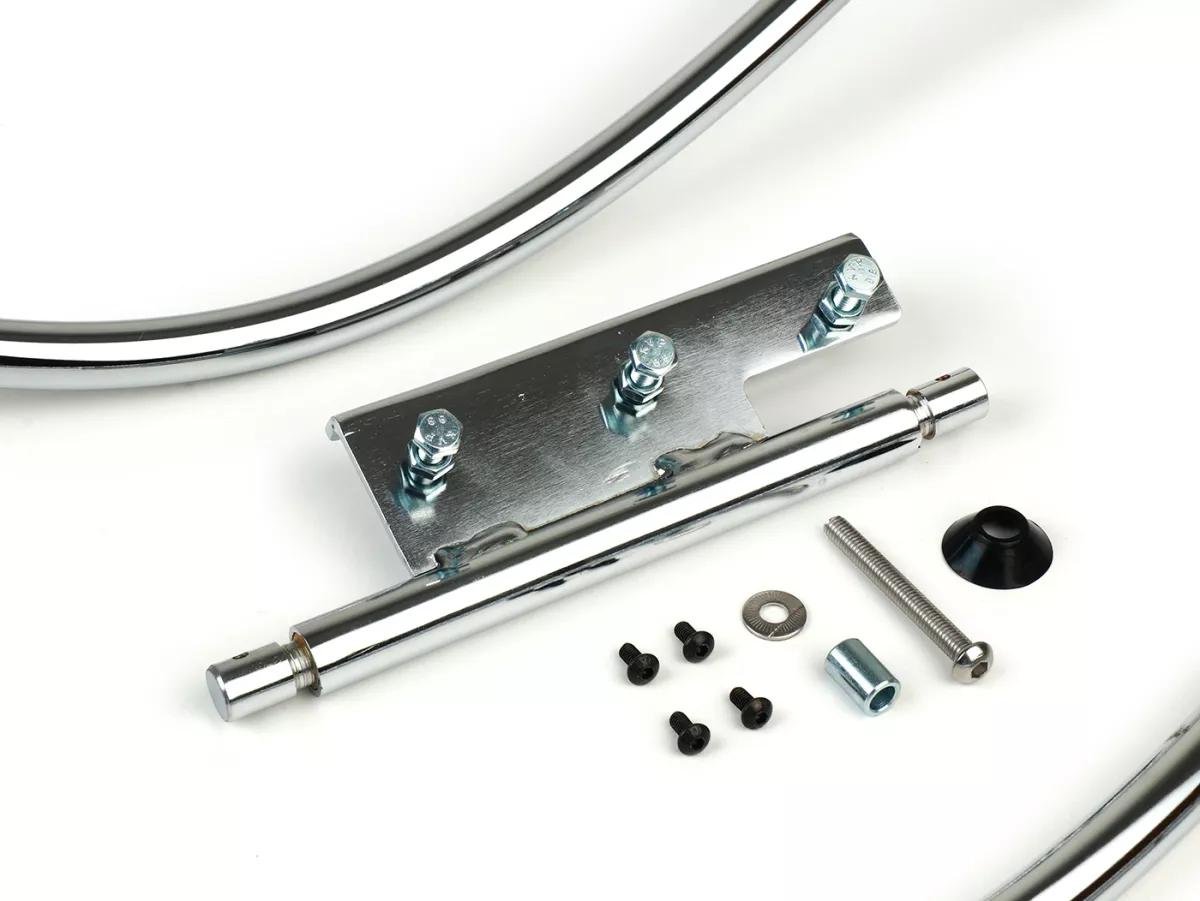 Crash bar front -PIAGGIO- Vespa GTS 125-300 Keyless from 2023 - chrome