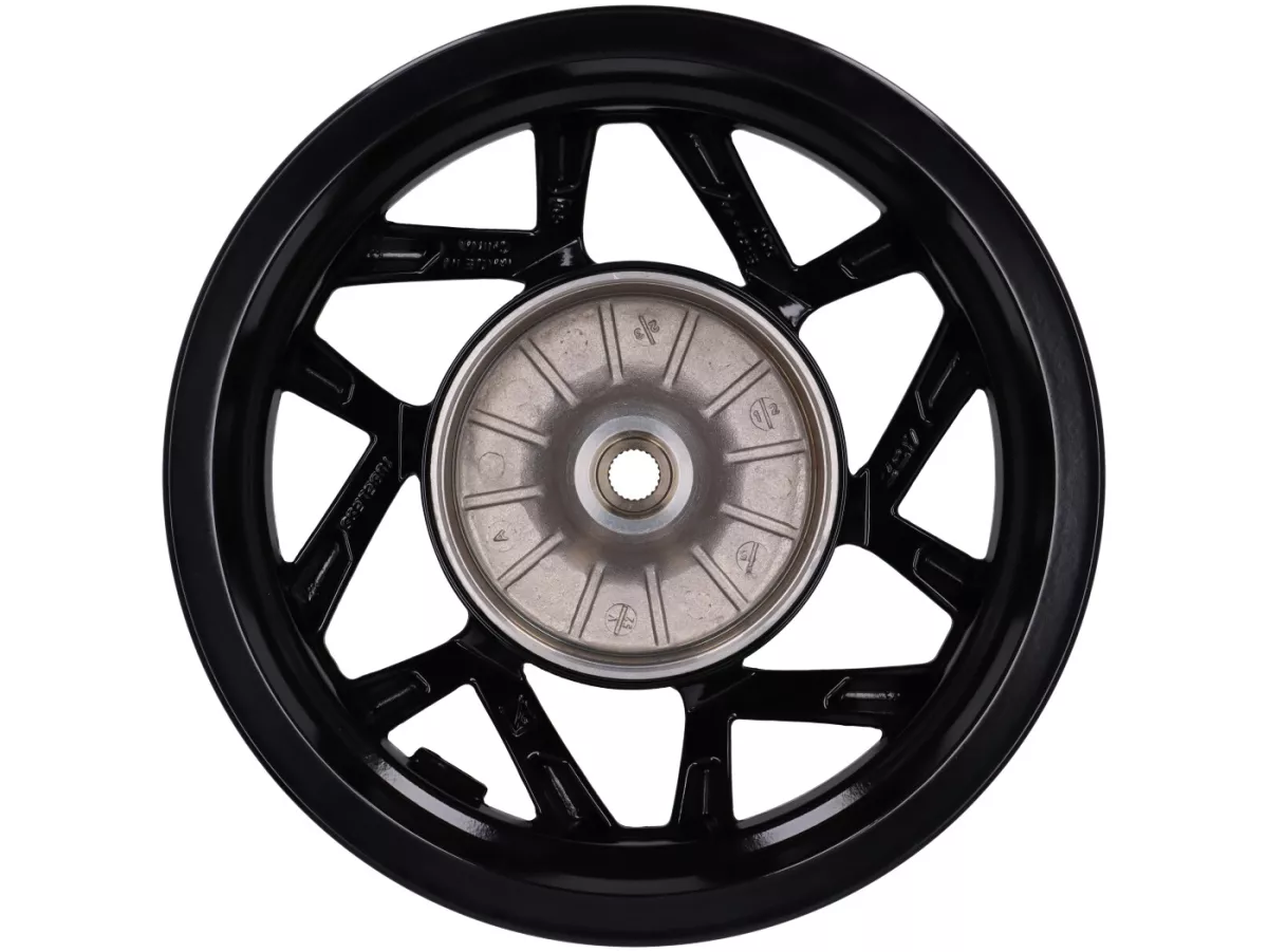 Rear rim -PIAGGIO- 3.00x12 - Vespa Sprint 50-150 - black