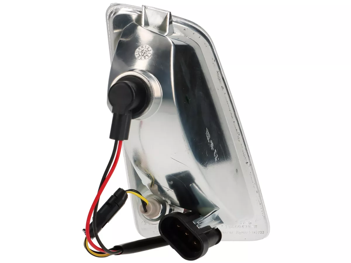 Blinkerssats, vit, fram höger + vänster -PIAGGIO- Vespa GTS Super HPE 300 (ZAPMD3100, ZAPMD3101), Vespa GTV HPE 300 (ZAPMD3102)