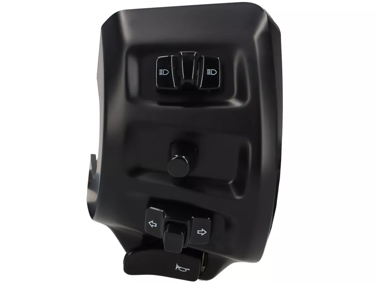 Switch unit, matt black, lhs -PIAGGIO- Vespa GTS 125 ((ZAPMD3400), Vespa GTS 310 HPE (ZAPMD3500)