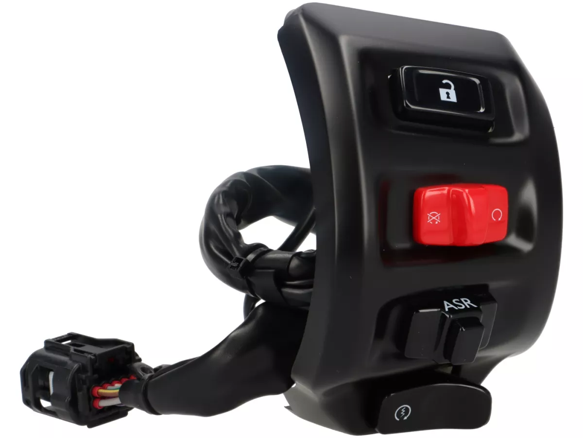 Switch unit, matt black, rhs -PIAGGIO- Vespa GTS 125 ((ZAPMD3400), Vespa GTS 310 HPE (ZAPMD3500)