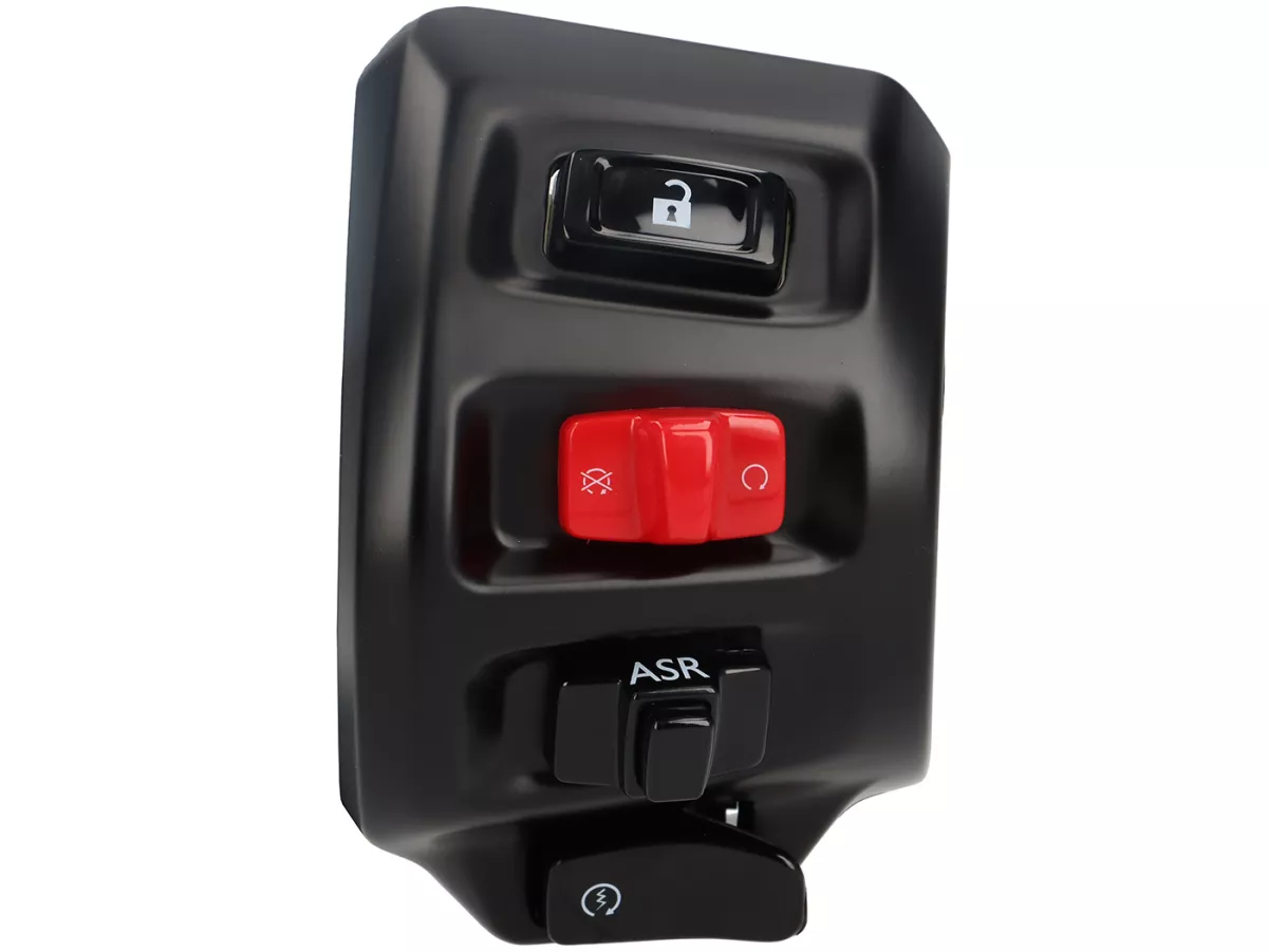 Switch unit, matt black, rhs -PIAGGIO- Vespa GTS 125 ((ZAPMD3400), Vespa GTS 310 HPE (ZAPMD3500)