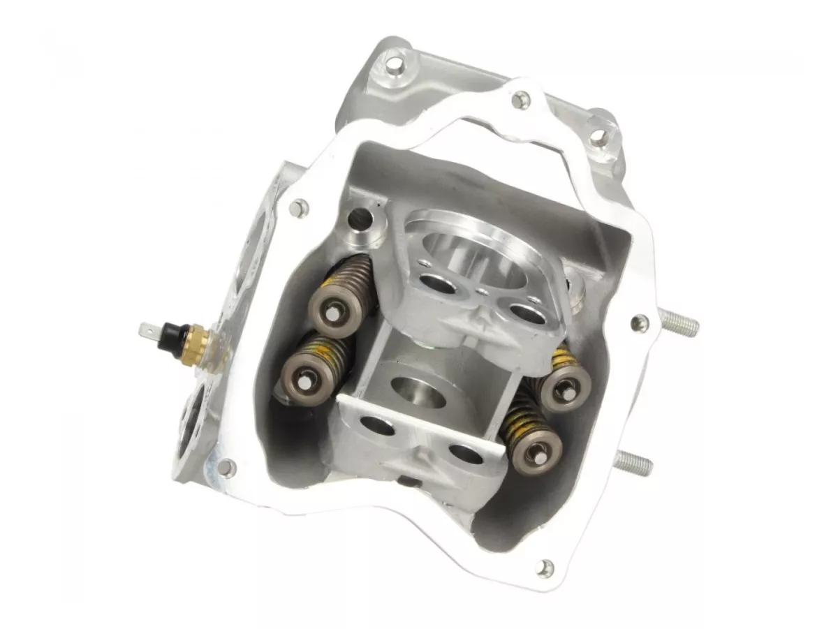 Cylinder head -PIAGGIO- Vespa GTS 125 (ZAPM31300), Vespa GTV 125 (ZAPM31301), Piaggio Beverly 125 (ZAPM28900, ZAPM28901), Piaggio Carnaby 125 (ZAPM60200), Piaggio Carnaby 200 (ZAPM60100), Piaggio MP3 125 (ZAPM47300, ZAPM47301), Piaggio X7 125 (ZAPM62100),