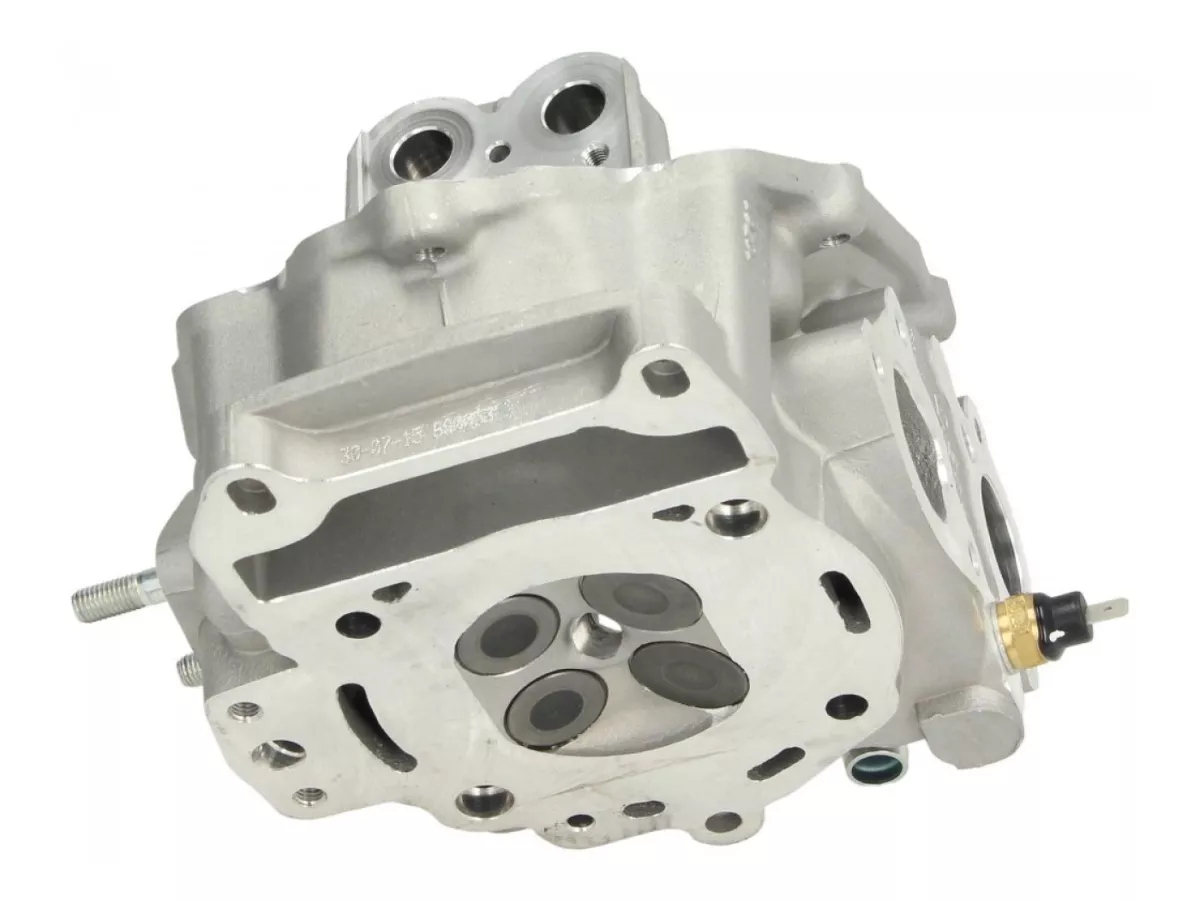 Cylinder head -PIAGGIO- Vespa GTS 125 (ZAPM31300), Vespa GTV 125 (ZAPM31301), Piaggio Beverly 125 (ZAPM28900, ZAPM28901), Piaggio Carnaby 125 (ZAPM60200), Piaggio Carnaby 200 (ZAPM60100), Piaggio MP3 125 (ZAPM47300, ZAPM47301), Piaggio X7 125 (ZAPM62100),
