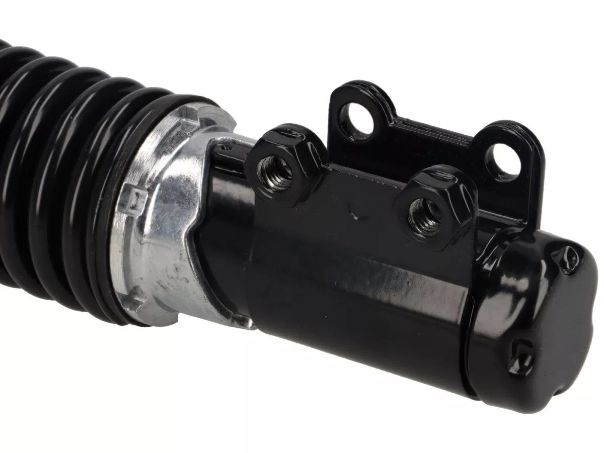 Shock absorber front -CARBONE HI-TECH- Vespa GTL, GTS, GTV 125-300 -2014/2017-2022 - black/black