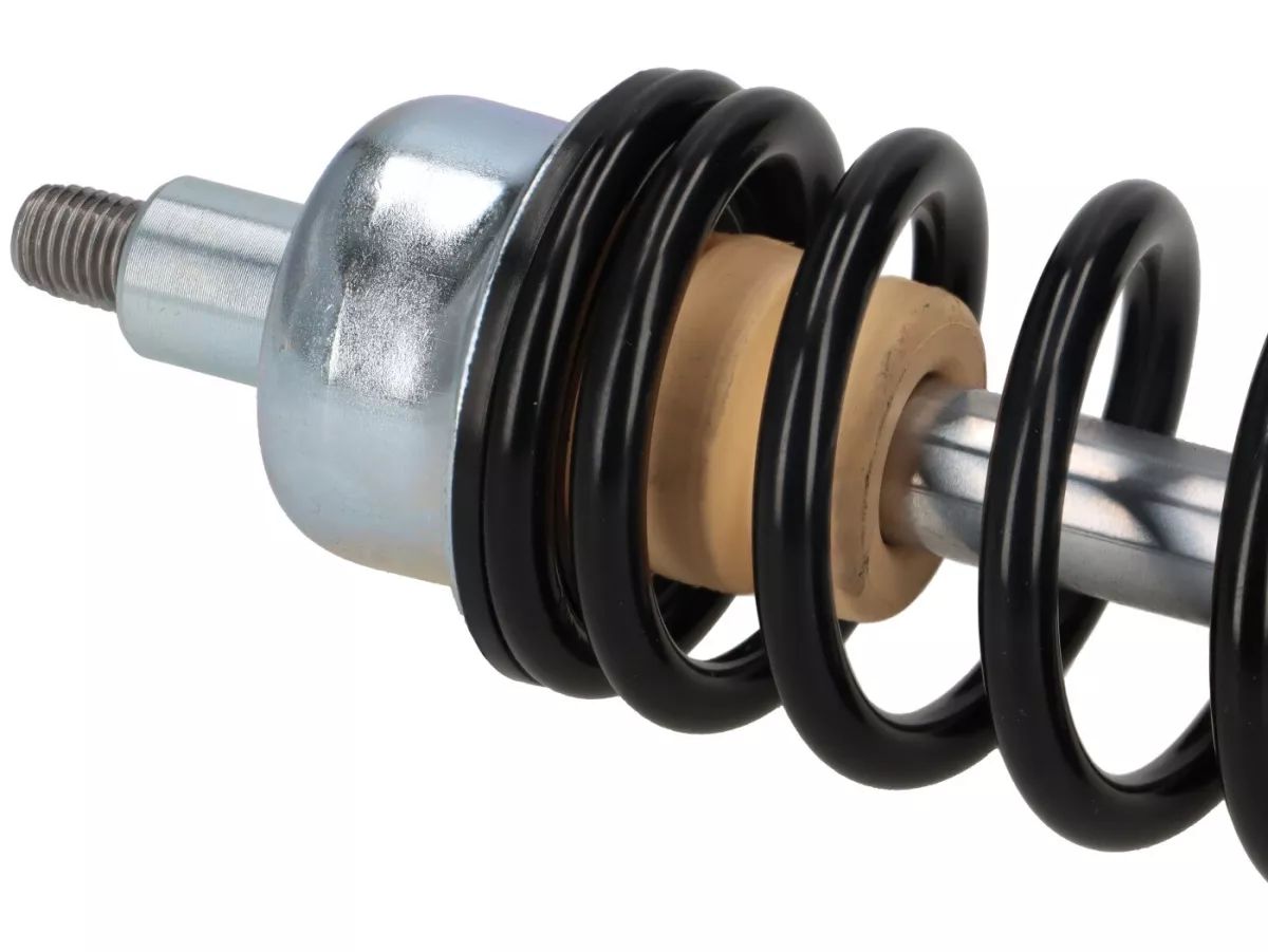 Shock absorber front -CARBONE HI-TECH- Vespa GTL, GTS, GTV 125-300 -2014/2017-2022 - black/black
