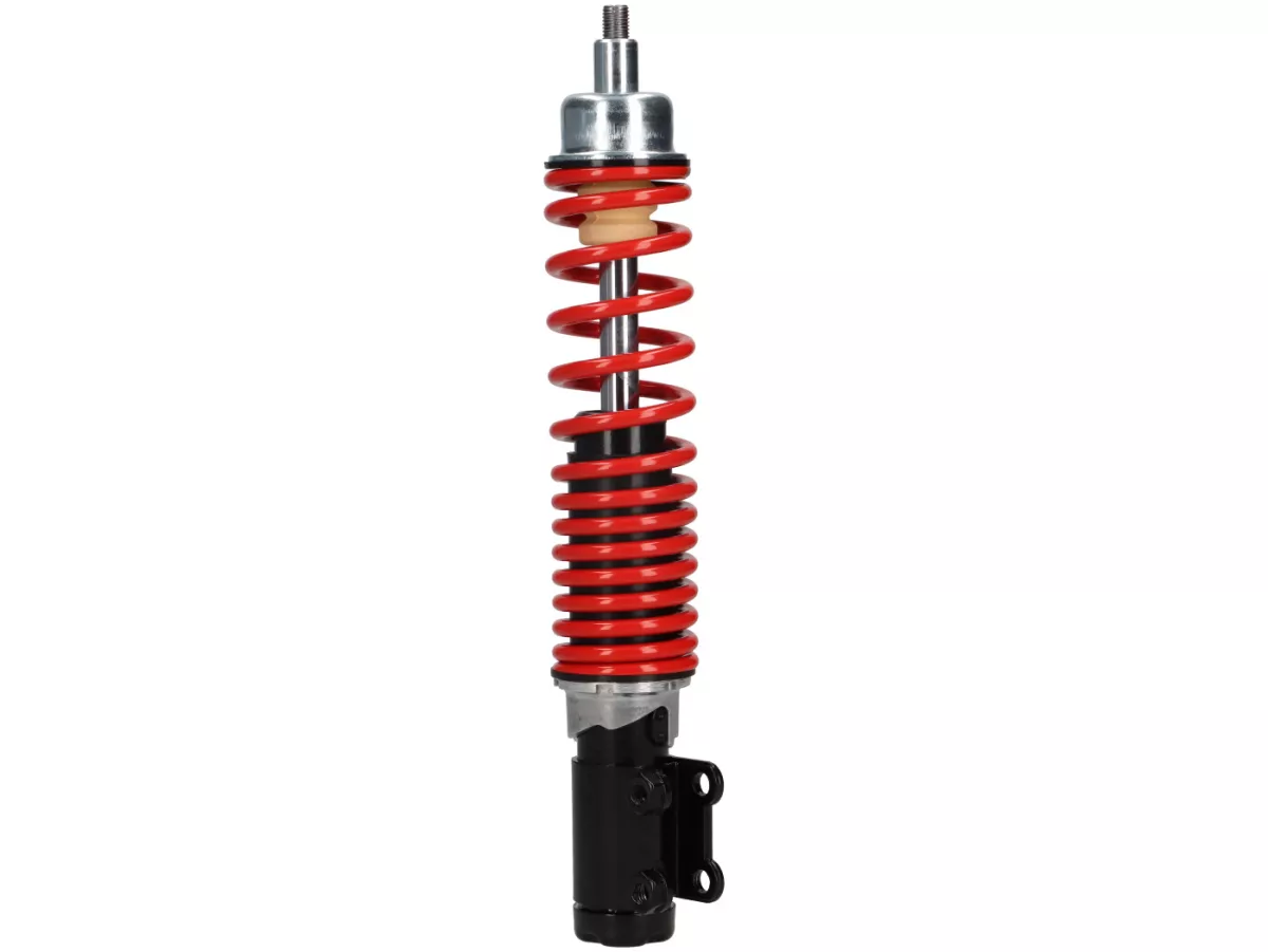 Shock absorber front -CARBONE HI-TECH- Vespa GTL, GTS, GTV 125-300 -2014/2017-2022 - black/red