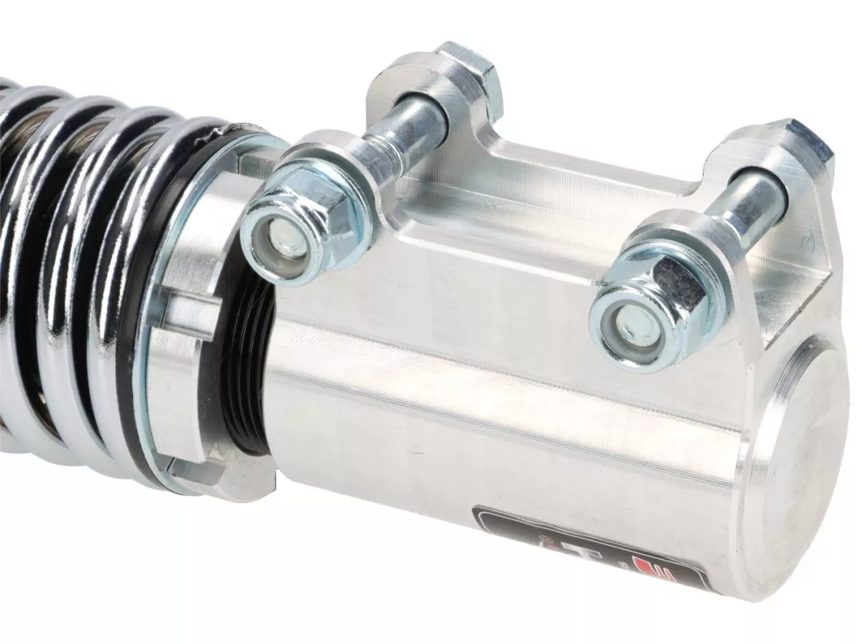 Shock absorber front -CARBONE HI-TECH-  Vespa GTS 125-300 Keyless - chrome/chrome