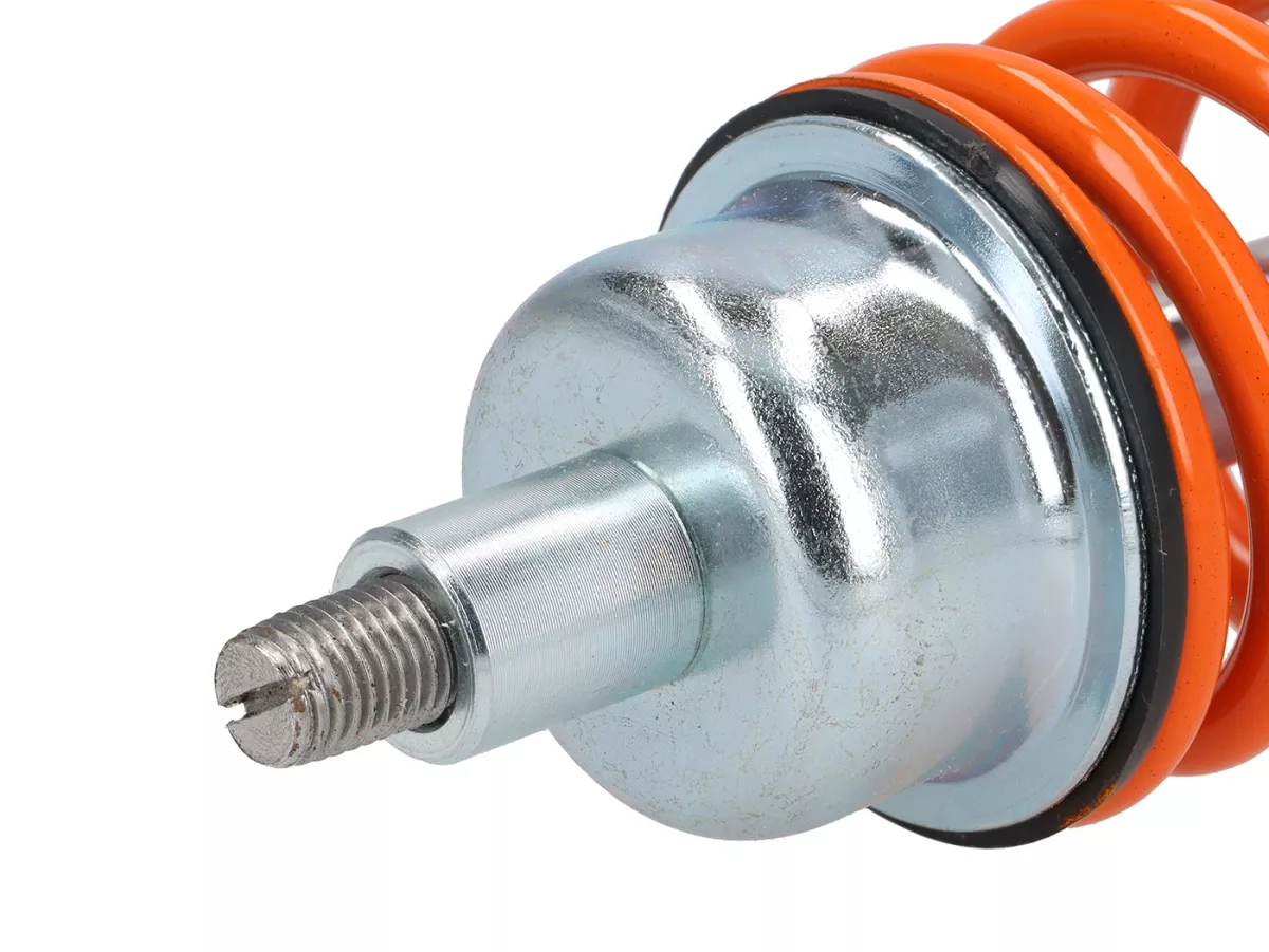 Shock absorber front -CARBONE HI-TECH-  Vespa GTS 125-300 Keyless - black/orange