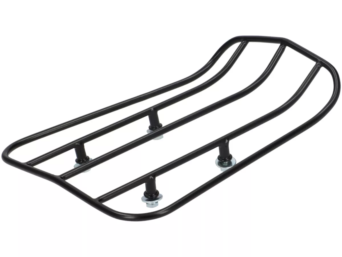 Rear rack -JOCKEYS BOXENSTOP- Sprint Rack- Lambretta LI (series 3), LIS, SX, TV (series 3), DL, GP - black
