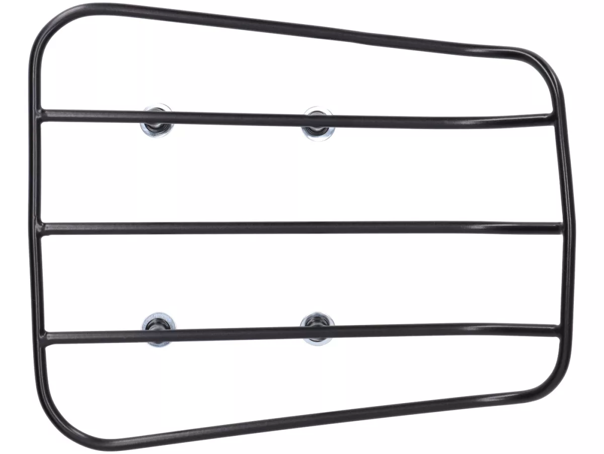 Rear rack -JOCKEYS BOXENSTOP- Sprint Rack- Lambretta LI (series 3), LIS, SX, TV (series 3), DL, GP - black