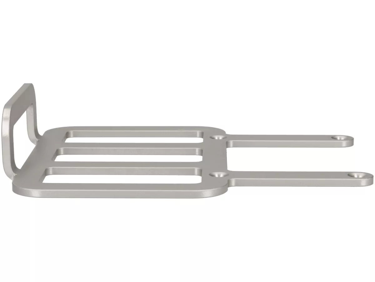 Rear rack Sprint Rack for Ancellotti style seats -JOCKEYS BOXENSTOP- Sprint Rack- Lambretta LI (series 3), LIS, SX, TV (series 3), DL, GP - silver