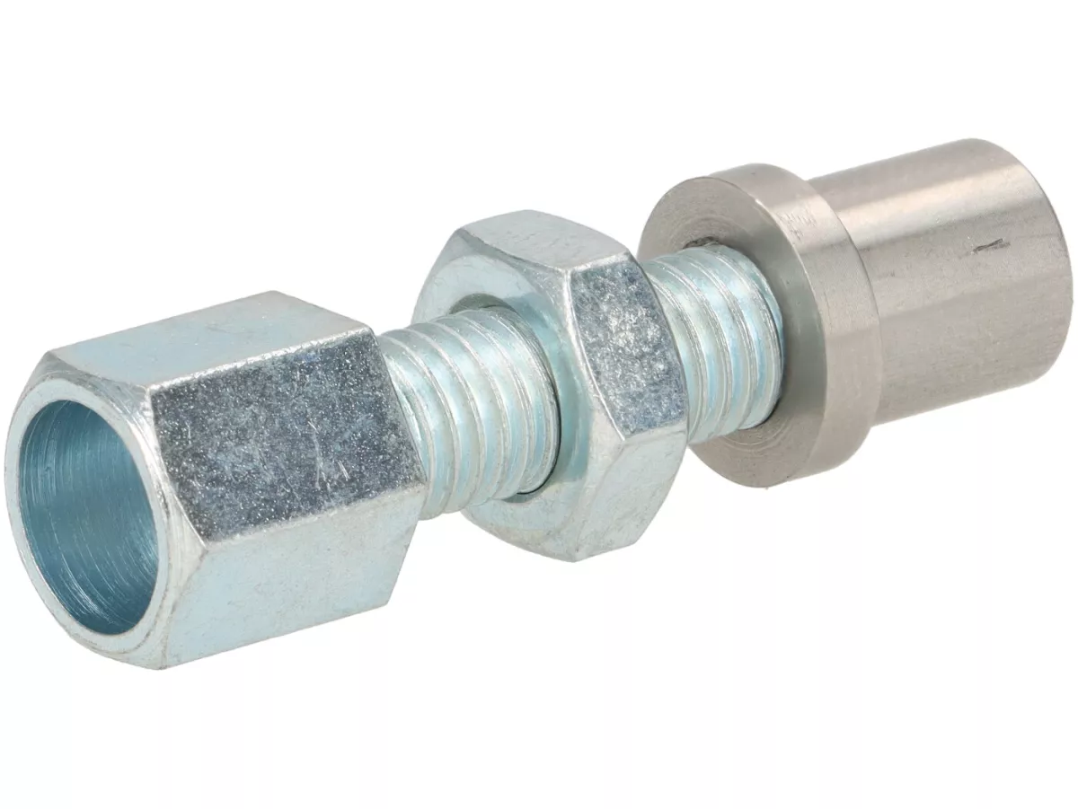 Top hat bush with adjusting screw -JOCKEYS BOXENSTOP- for rear brake Lui, Luna, Vega, Cometa, J50, J100, J125