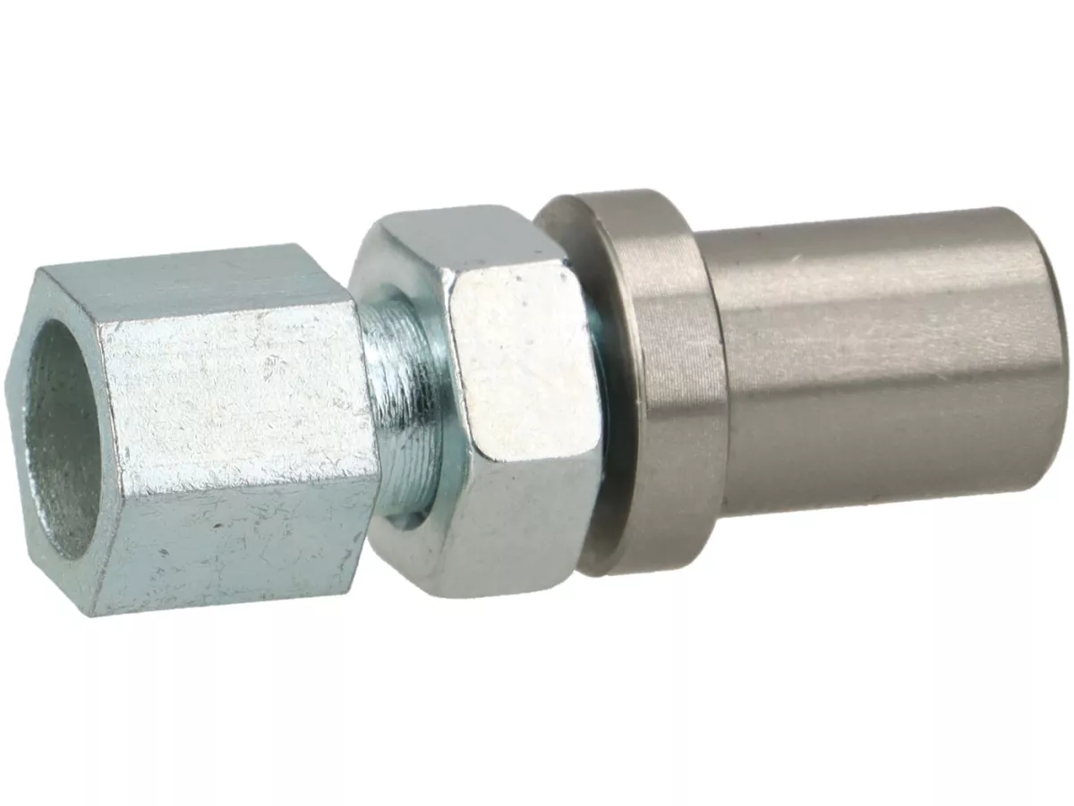 Top hat bush with adjusting screw -JOCKEYS BOXENSTOP- for front brake Lui, Luna, Vega, Cometa, J50, J100, J125