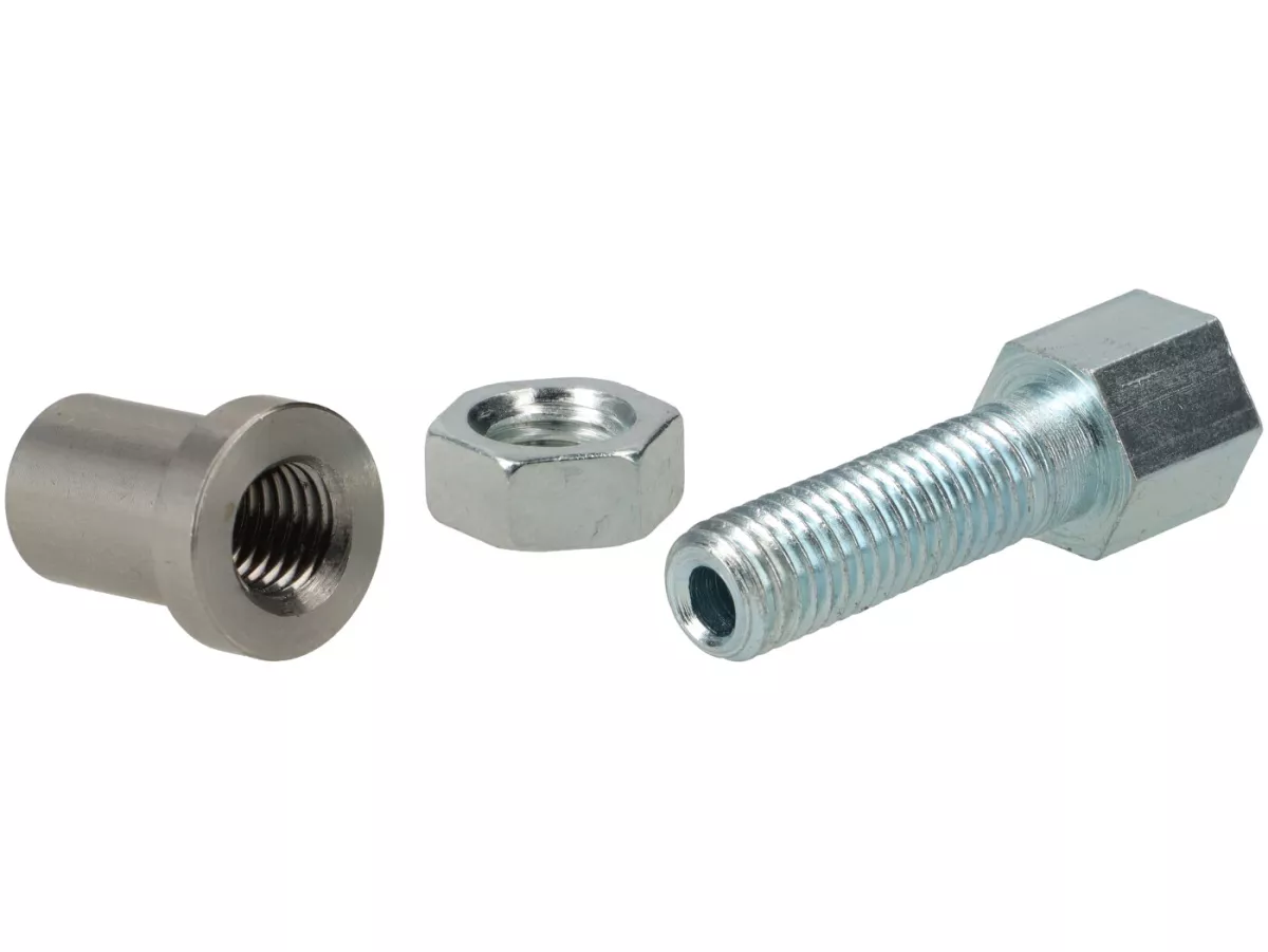 Top hat bush with adjusting screw -JOCKEYS BOXENSTOP- for front brake Lui, Luna, Vega, Cometa, J50, J100, J125