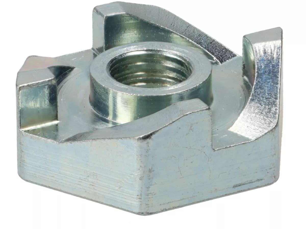 Dado -MALOSSI- Avviamento a cavo M10x1,25 Piaggio Ciao, Bravo, Boxer, Si con variatore
