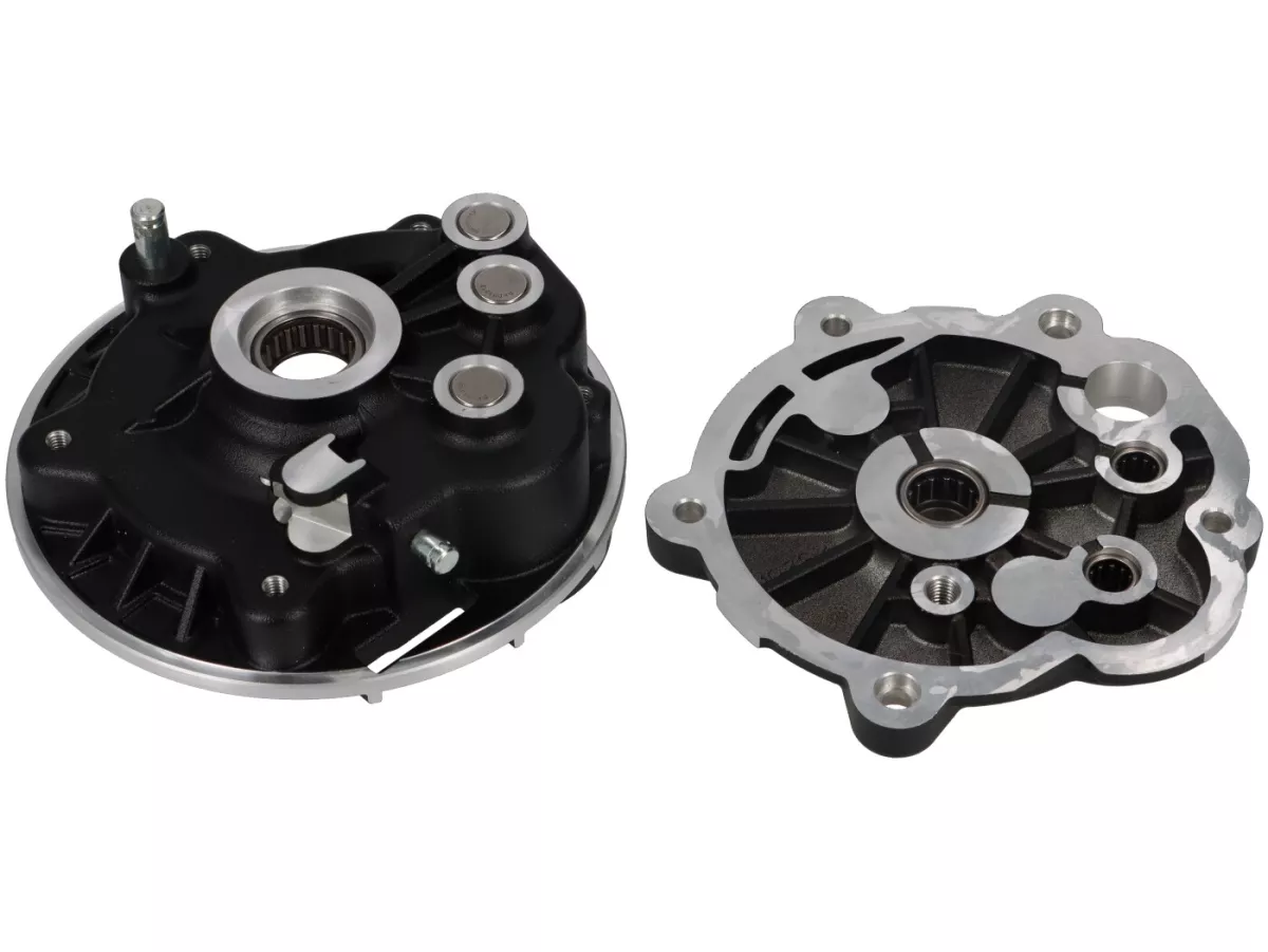 Gearbox  (incl. bearing set) -MALOSSI- Piaggio Ciao, Boss, SI, Grillo, Bravo, Superbravo- required for conversion to Variomatik