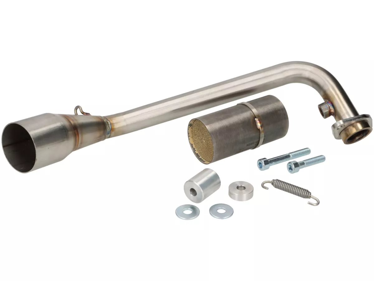 Exhaust -MALOSSI- RX homologiert, Black Edition - Vespa GTS, GTS Super, GTS Super Sport, Super Tech 125cc i.e. (2021-) Euro5