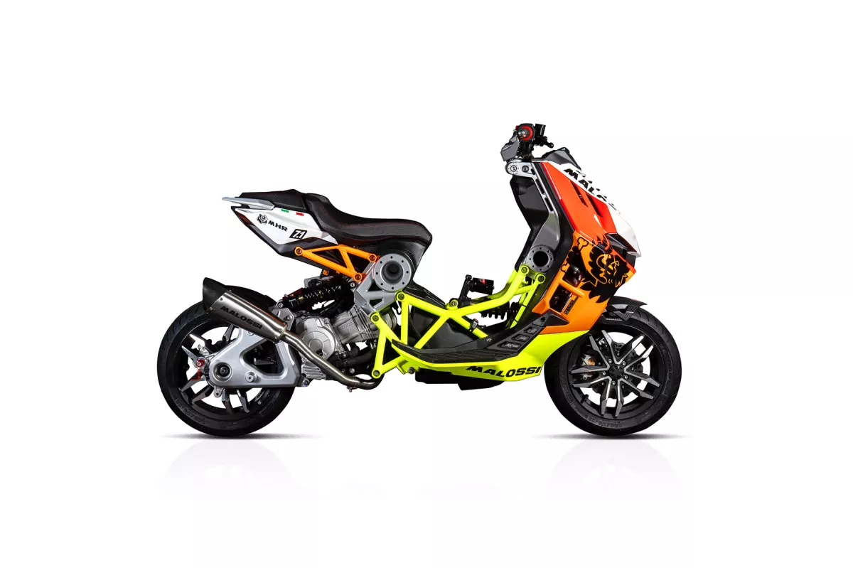 Escape -MALOSSI- RX MHR - Italjet Dragster 125 i.e., Dragster 200 i.e.