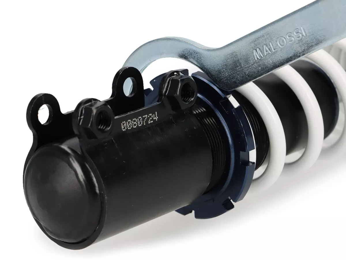 Ammortizzatore anteriore -MALOSSI- RS24 - 225mm- VESPA GTS 125-300 Keyless 2023-
