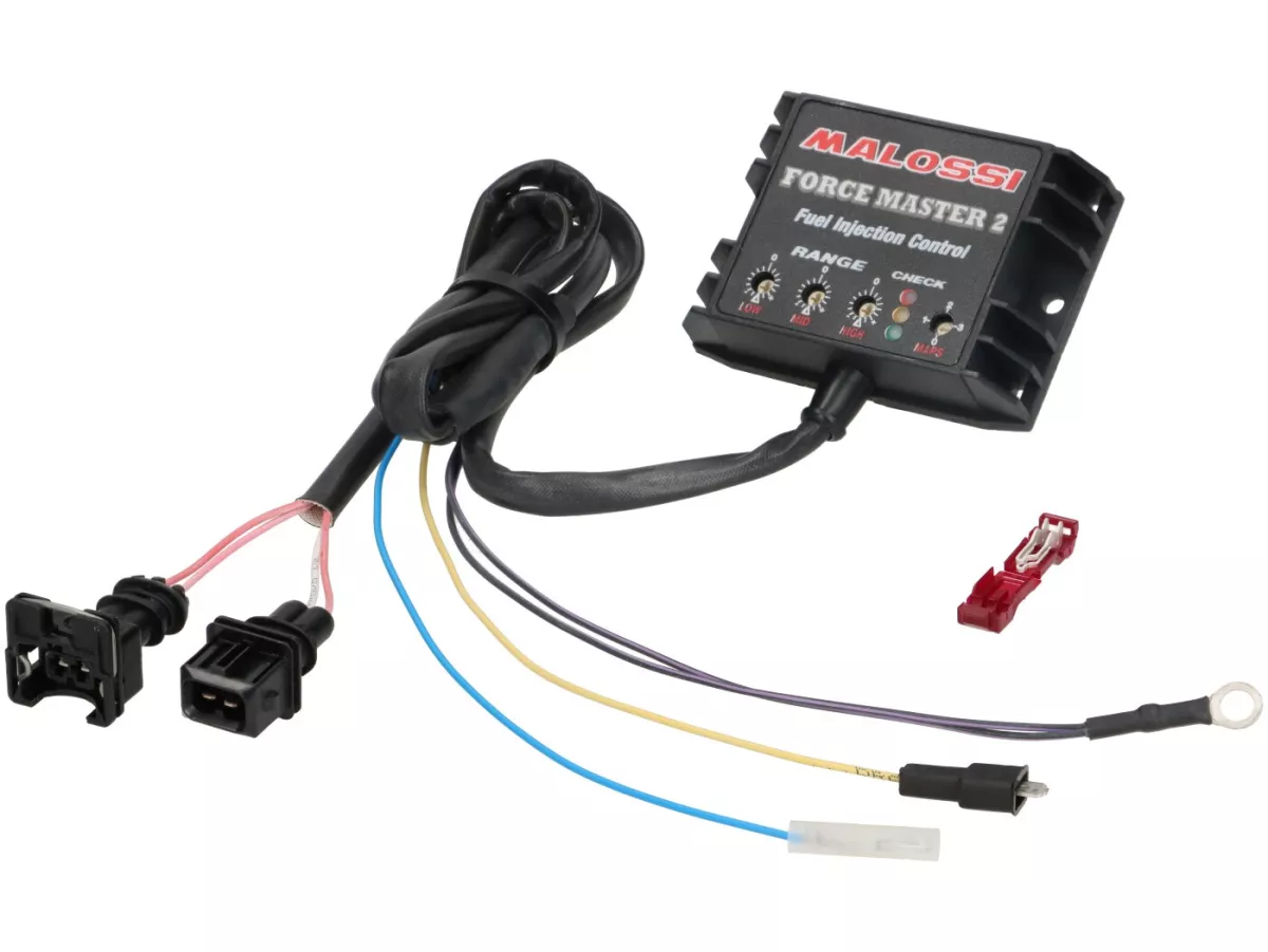 Control device fuel injection -MALOSSI Forcemaster 2- Vespa LX 125-150 E3, Primavera 125-150 E3, Sprint 125-150 E3, Piaggio Liberty 125-150 E3