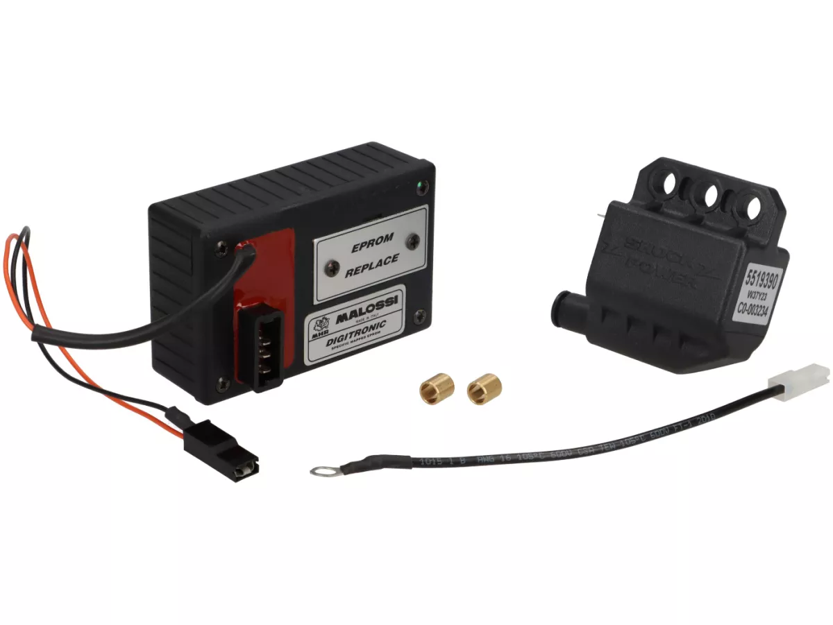 CDI Digital MHR -MALOSSI- Digitronic Eprom - con fasatura variabile - Piaggio 50 AC/LC - per veicoli senza immobilizzatore