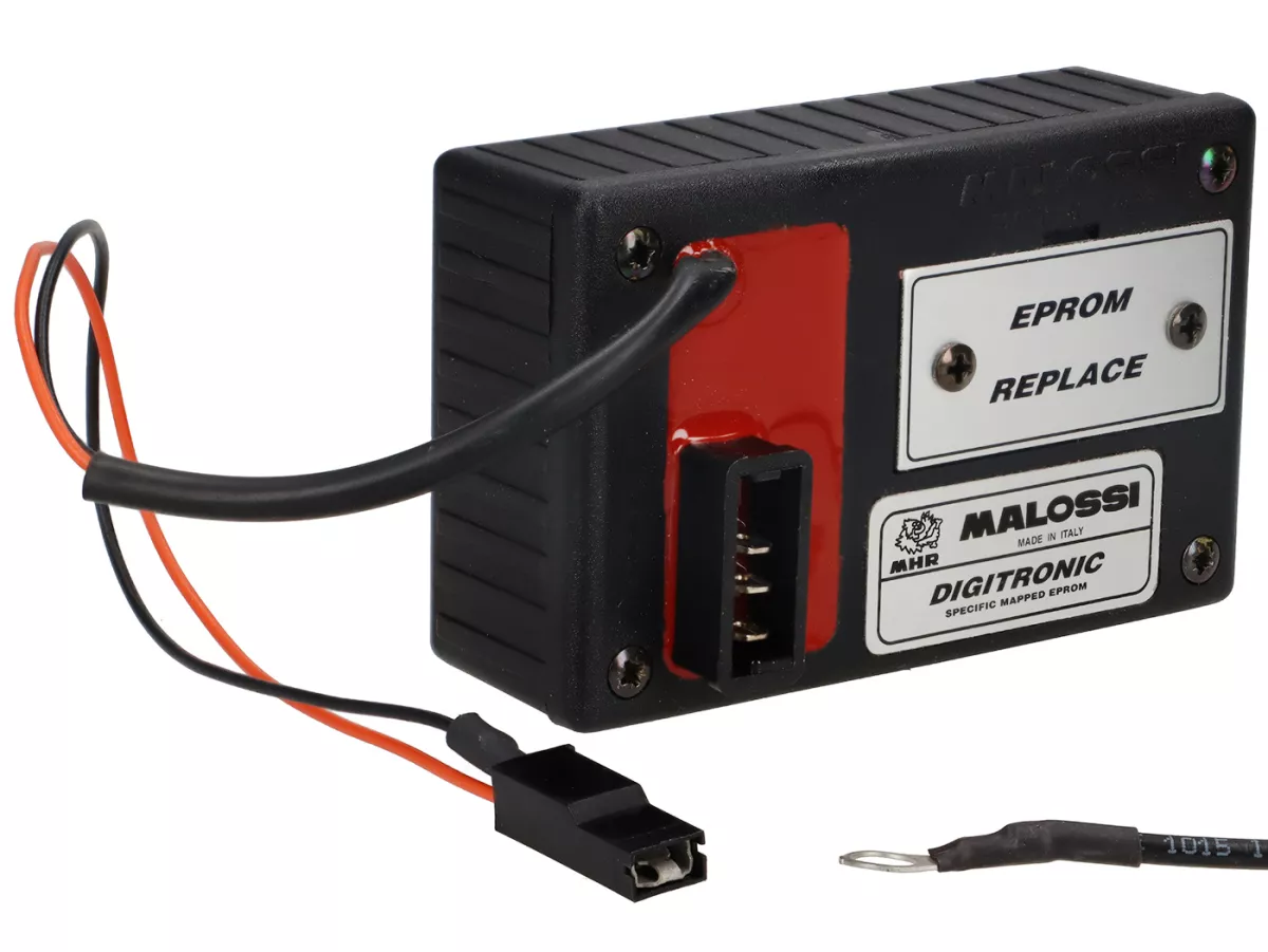 CDI Digital MHR -MALOSSI- Digitronic Eprom - con fasatura variabile - Piaggio 50 AC/LC - per veicoli senza immobilizzatore