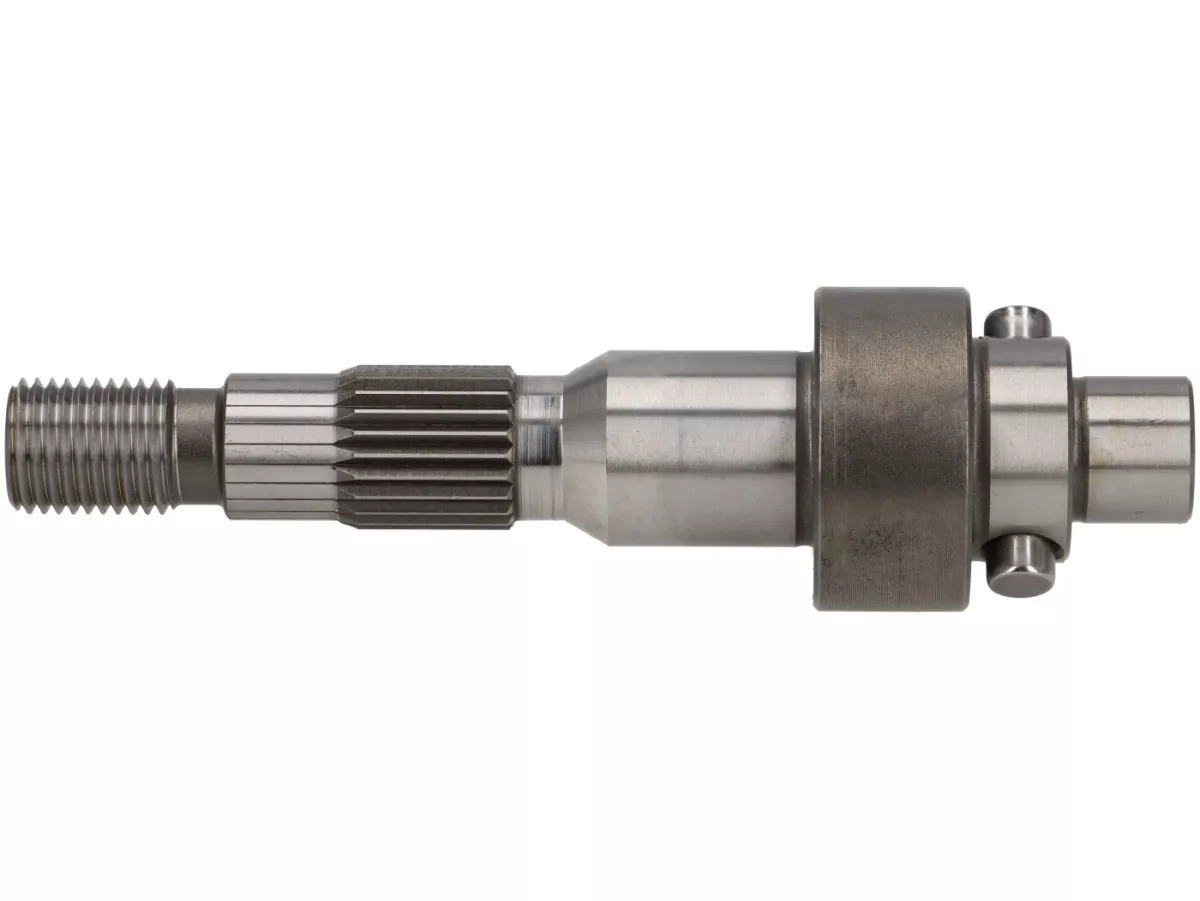 Albero ruota posteriore -MALOSSI- Piaggio Bravo, Boss, Boxer, Ciao, Cioa PX, Grillo, SI, Superbravo - 119,6mm / Ø 23mm - per CVT