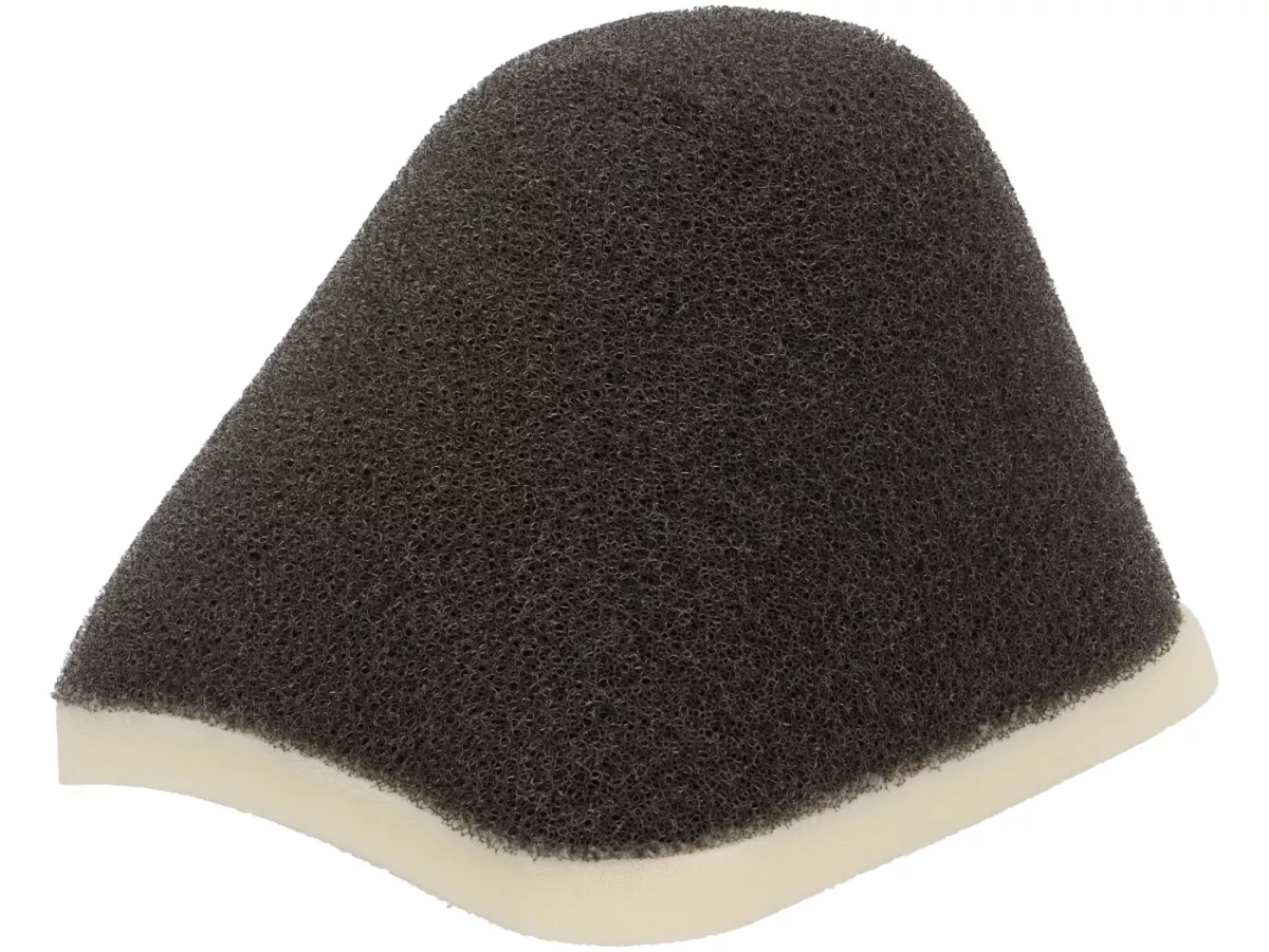 Filtro de aire de espuma para carburadores grandes, sellado contra la tapa lateral -MB DEVELOPMENTS- Lambretta LI (Serie 3), LIS, SX, TV (Serie 3), DL, GP