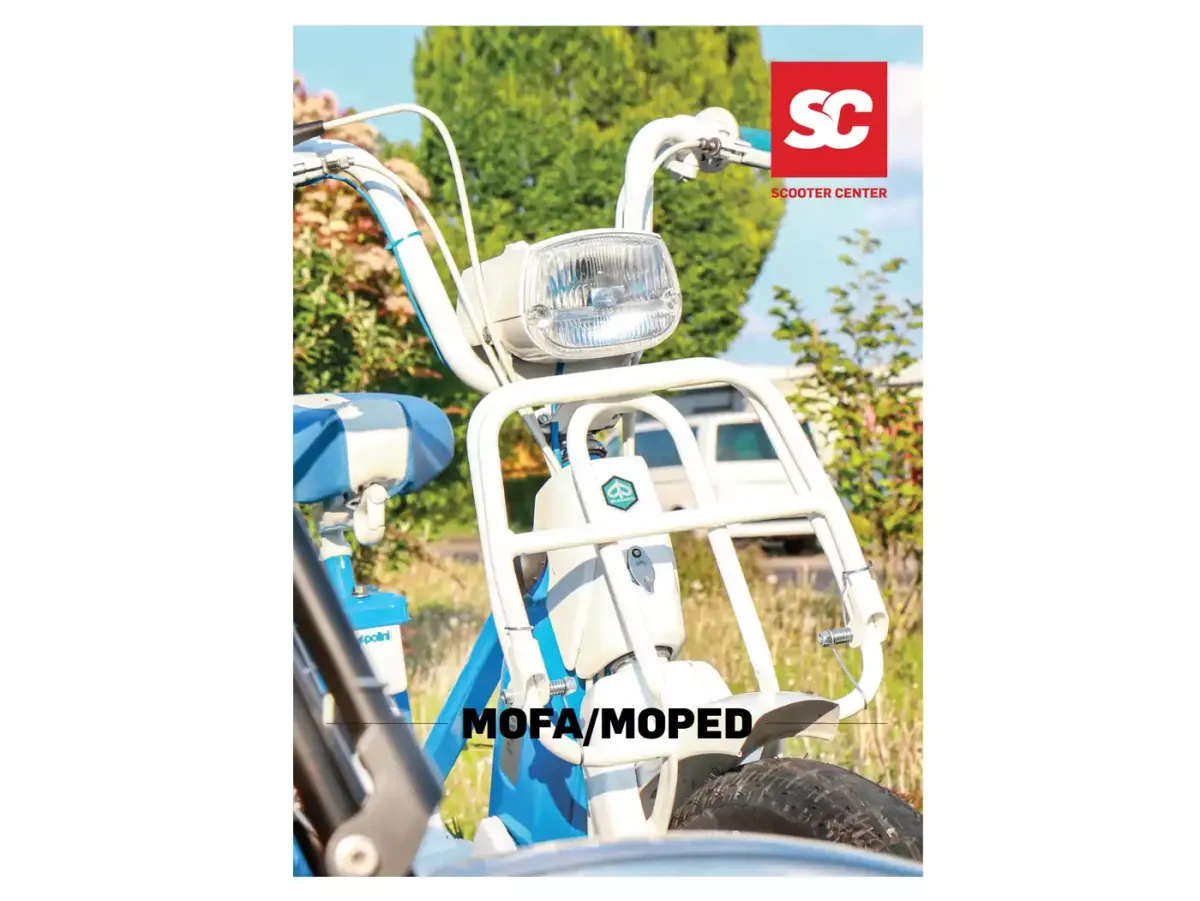 Online Flyer - Folleto -SC Specials: Piaggio Ciao, SI, Boxer, Bravo- alemán