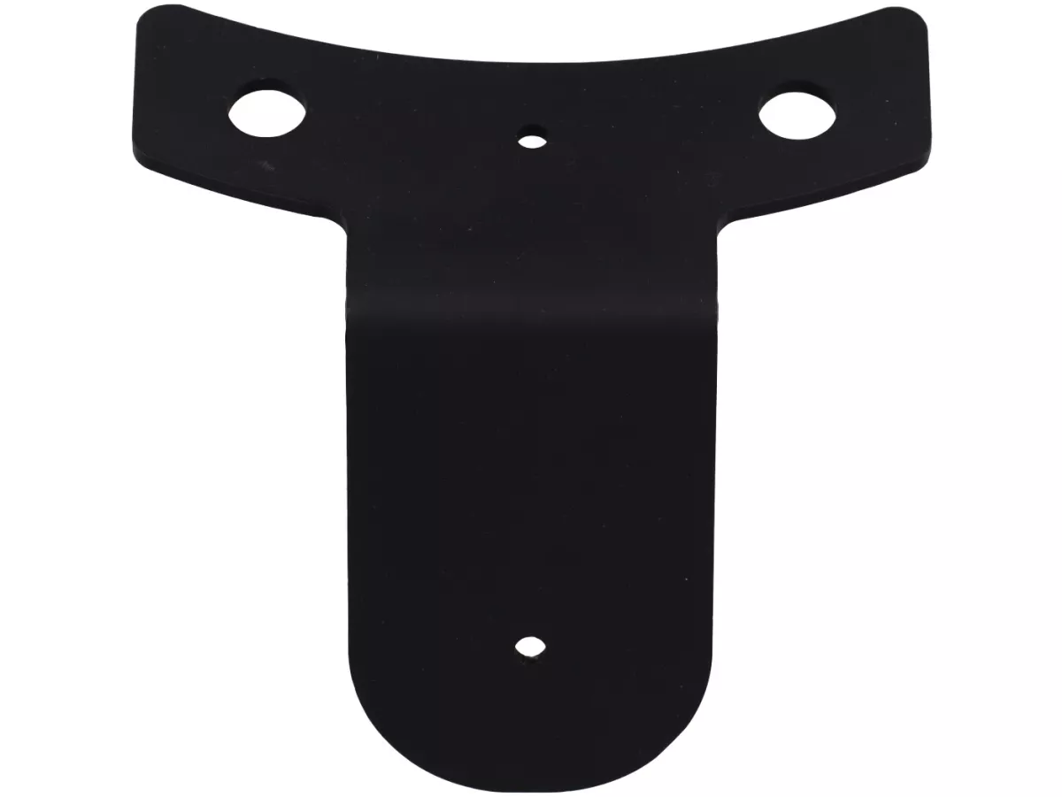 Mounting plate for Pickerl (Austrian inspection sticker) -MG-BIKETEC- Vespa GTL 125-200, GTS 125-300, GTV125-300 - black