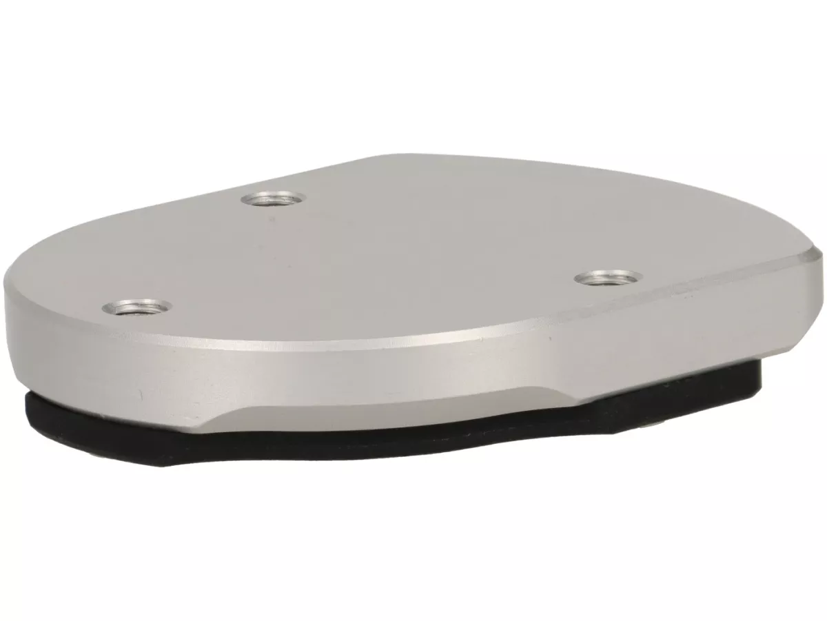 Piedino cavalletto laterale -MG-BIKETEC- Vespa GTL 125-200, GTS 125-300, GTV 125-300 - argento