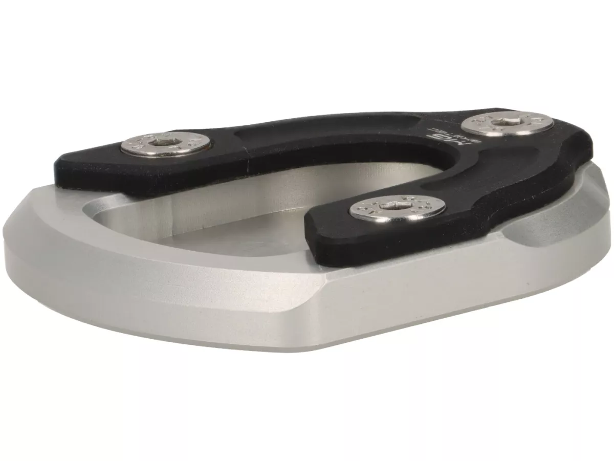 Piedino cavalletto laterale -MG-BIKETEC- Vespa GTL 125-200, GTS 125-300, GTV 125-300 - argento