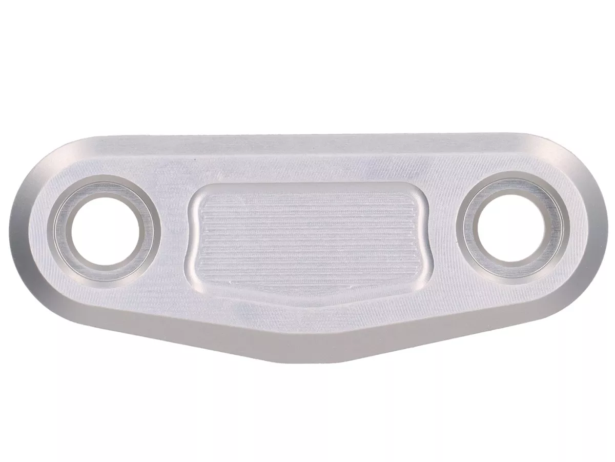 Penutup rel pegangan penumpang CNC pillion -MG-BIKETEC- Vespa GTL 125-200, GTS 125-310 GTV 125-310 - perak