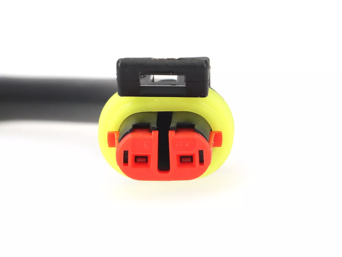 Support de plaque d'immatriculation et éclairage de plaque -MIZU- Vespa GTS 125-300 HPE Keyless à partir de 2023 - peint en noir par pulvérisation