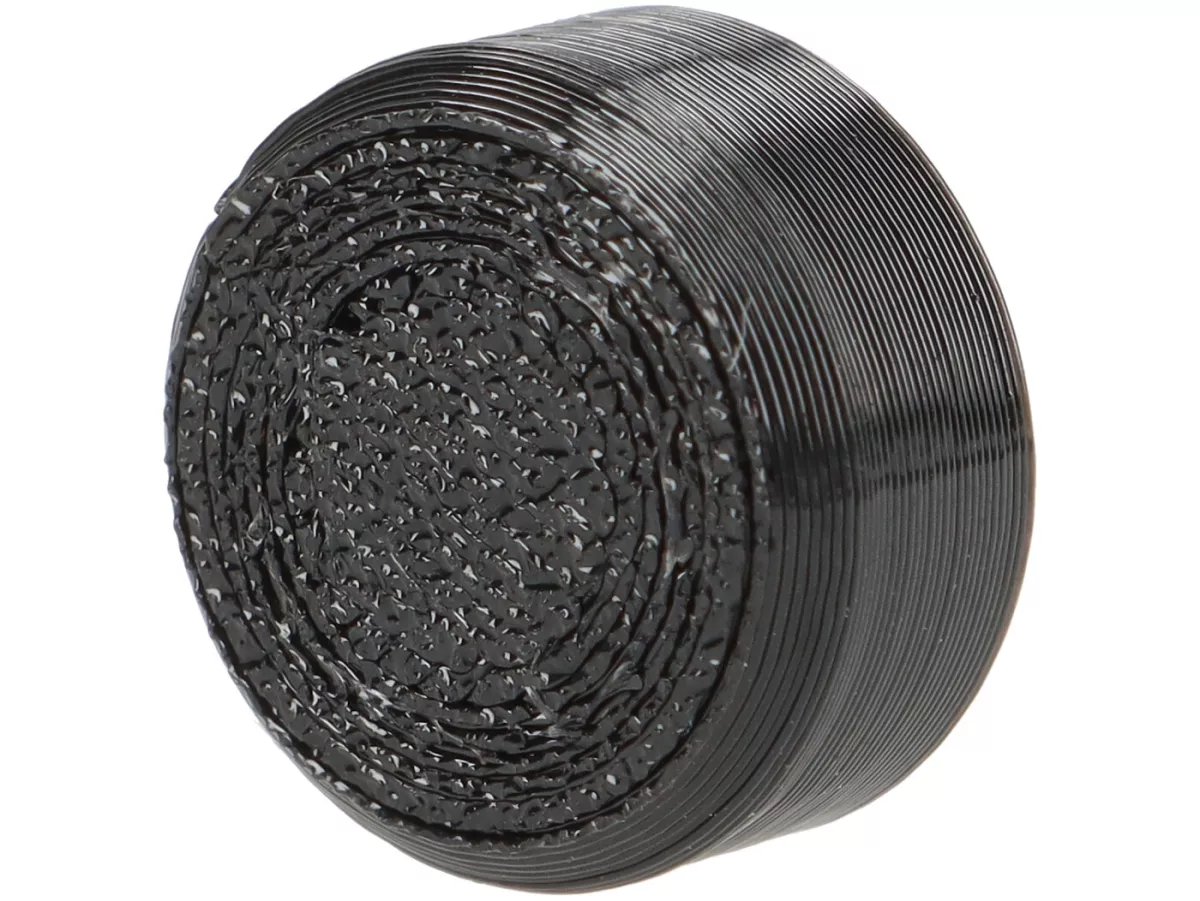 Tutup penutup -MOTO NOSTRA - untuk sekrup kepala segi enam Piaggio, wadah oli, penutup variator - M6, SW8 - plastik - hitam